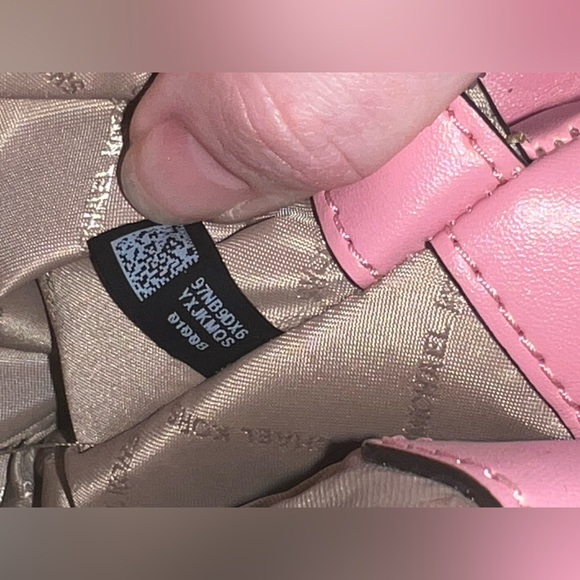 Michael Kors Peyton Shoulder Flap Bag – Carnation Vegan Leather - Picture 9 of 9